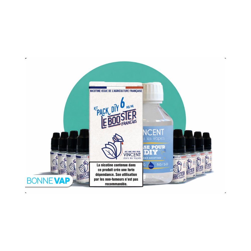 Pack DIY 6mg 210ml 50/50 - VDLV