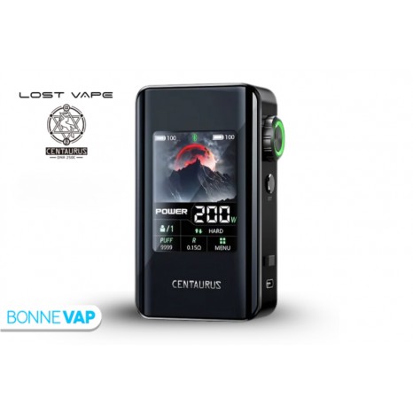 Box Centaurus BT200 - LOST VAPE - face avant platinium ridge