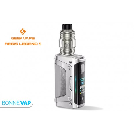 KIT AEGIS LEGEND 5 GEEKVAPE FROST SILVER