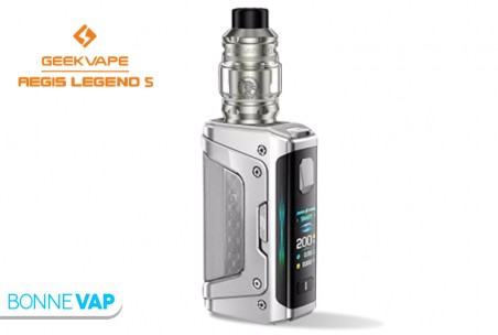KIT AEGIS LEGEND 5 GEEKVAPE FROST SILVER