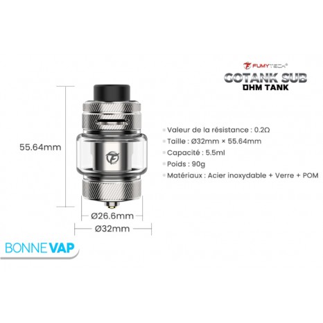CLEAROMISEUR GOTANK SUBOHM FUMYTECH