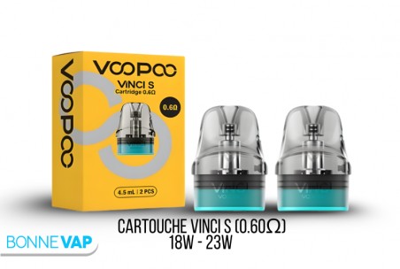 Cartouche Vinci S - Voopoo en 0.6ohm