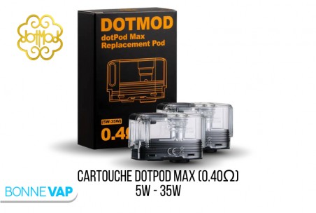 Cartouche DotPod Max - DOTMOD - 0.4ohm