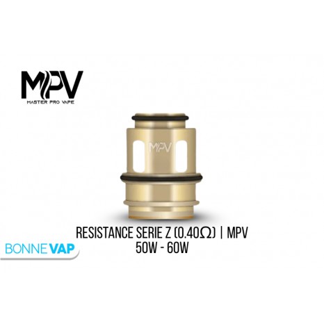 Résistance Z Séries - MPV - 0.40ohm