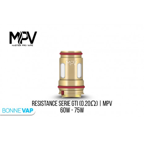 Résistance Série GTI - MPV - 0.20ohm
