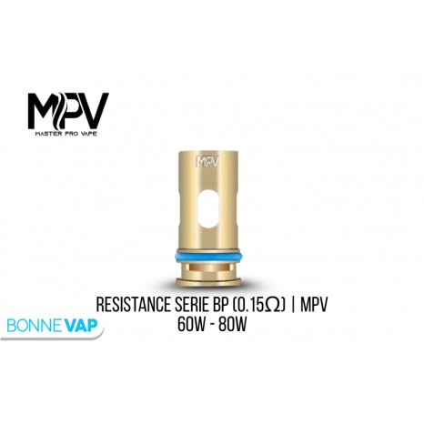 Résistance Série BP - MPV - 0.15ohm
