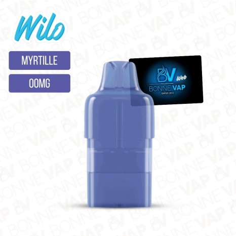 Cartouche Myrtille Glacée - Wilo Boost - 00mg
