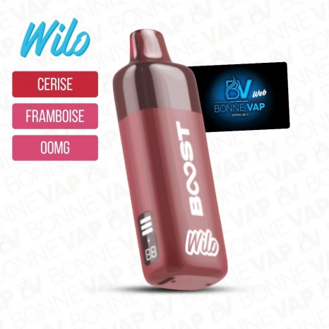 Starter Kit Puff Cerise Framboise - Wilo Boost - 00mg
