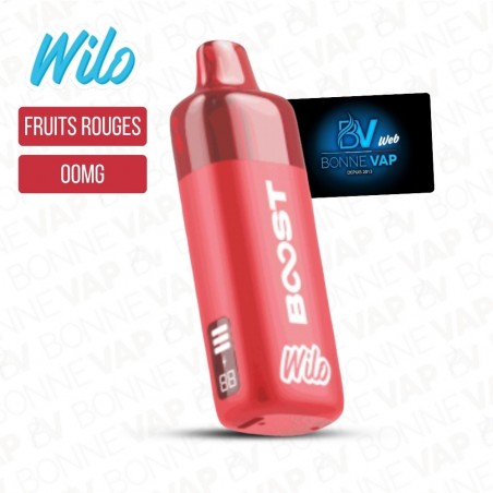 Starter Puff Fruits Rouges - Wilo Boost