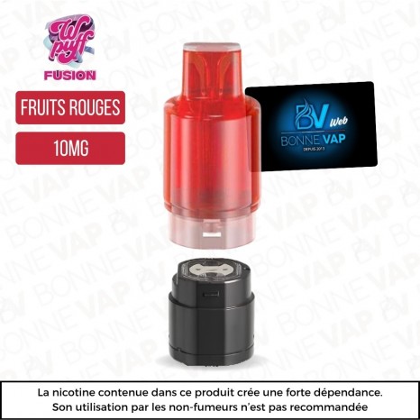 Cartouche Fruits Rouges - Wpuff Fusion - 10mg