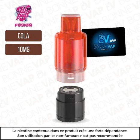 Cartouche Cola - Wpuff Fusion - 10mg