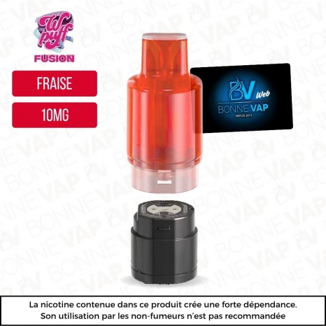 Cartouche Grosse Fraise - Wpuff Fusion - 10mg