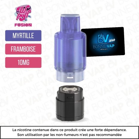 Cartouche Myrtille Framboyante - Wpuff Fusion - 10mg
