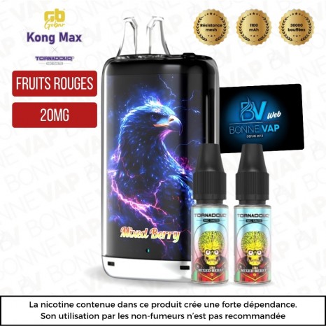 Puff Mixed Berries - Kong Max 30K - 20mg