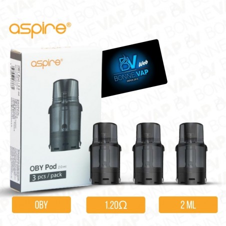 Cartouches OBY - Aspire