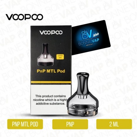 Cartouche PnP MTL Pod - Voopoo - 2ml