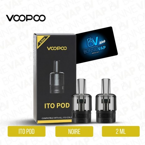Cartouche ITO 2ml - Voopoo - Noire