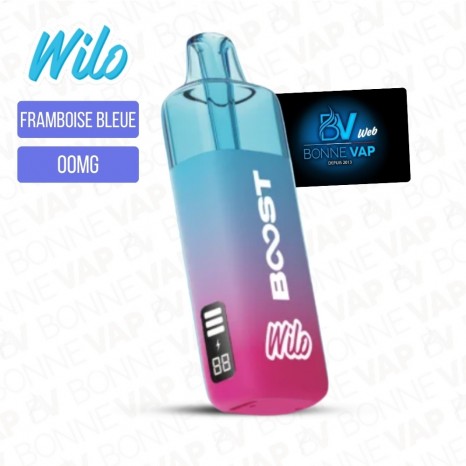 Starter Puff Framboise Bleue - Wilo Boost - 00mg