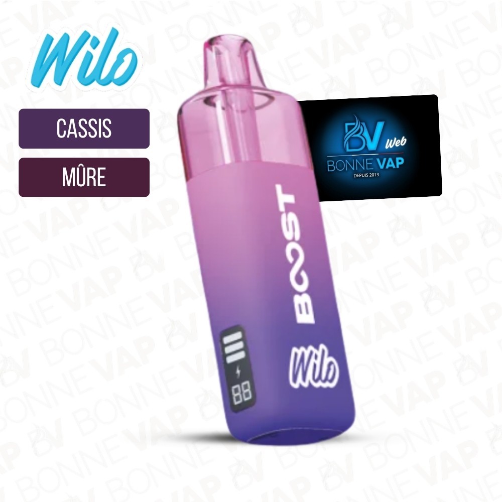 Starter Puff Cassis Mûre - Wilo Boost
