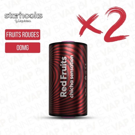 E-Chicha Fruits Rouges - Starhooks - Cartouche