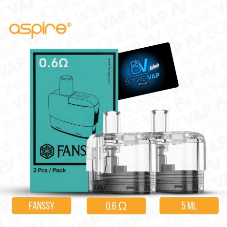 Cartouches Fanssy - Aspire - 0.6ohm