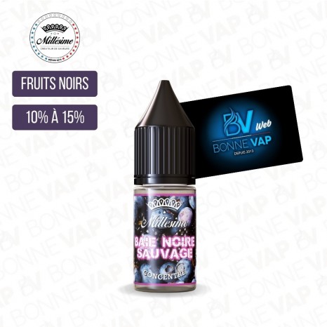 Concentré Baie Noire Sauvage 10ml - Millésime