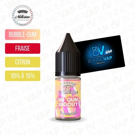 Concentré BB Gum Bigout 10ml - Millésime