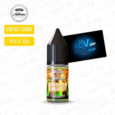 Concentré Boisson Energy 10ml - Millésime