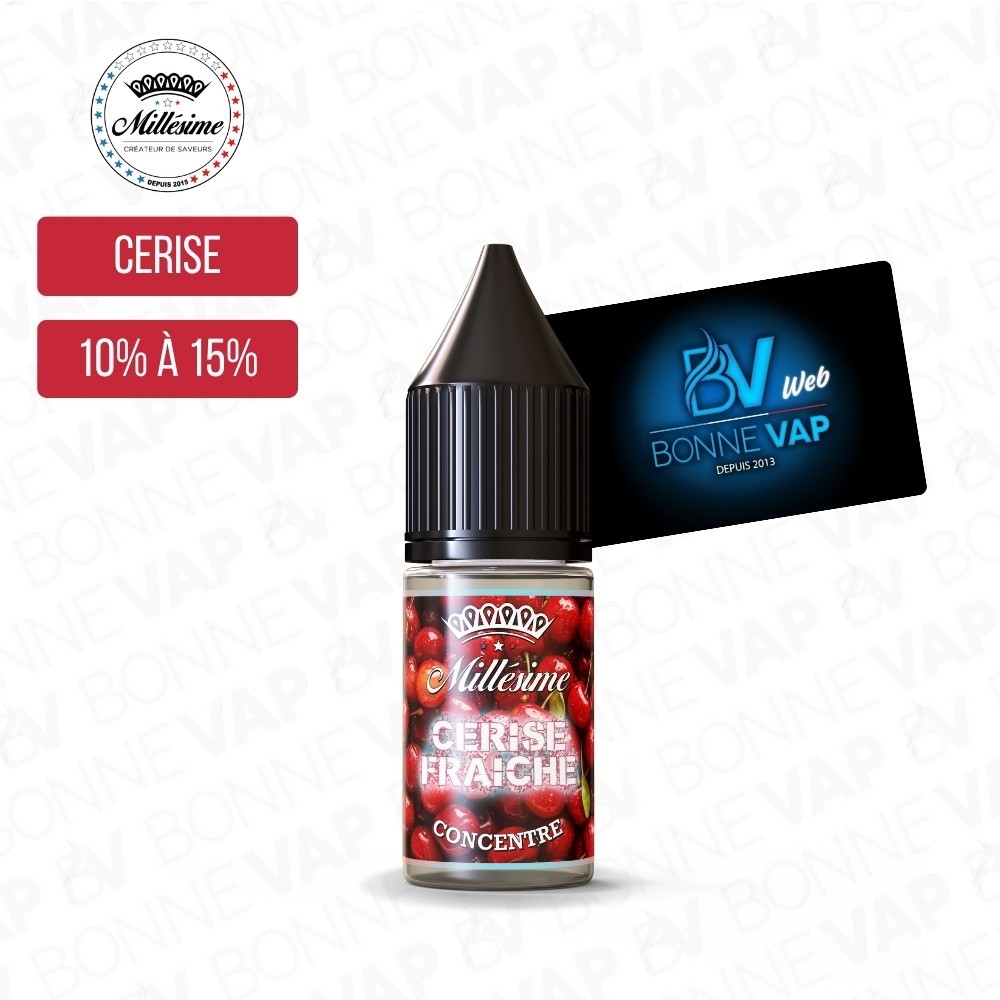 Concentré Cerise Fraiche 10ml - Millésime