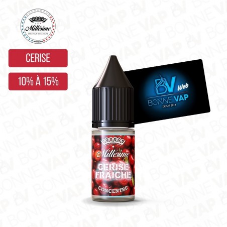 Concentré Cerise Fraiche 10ml - Millésime