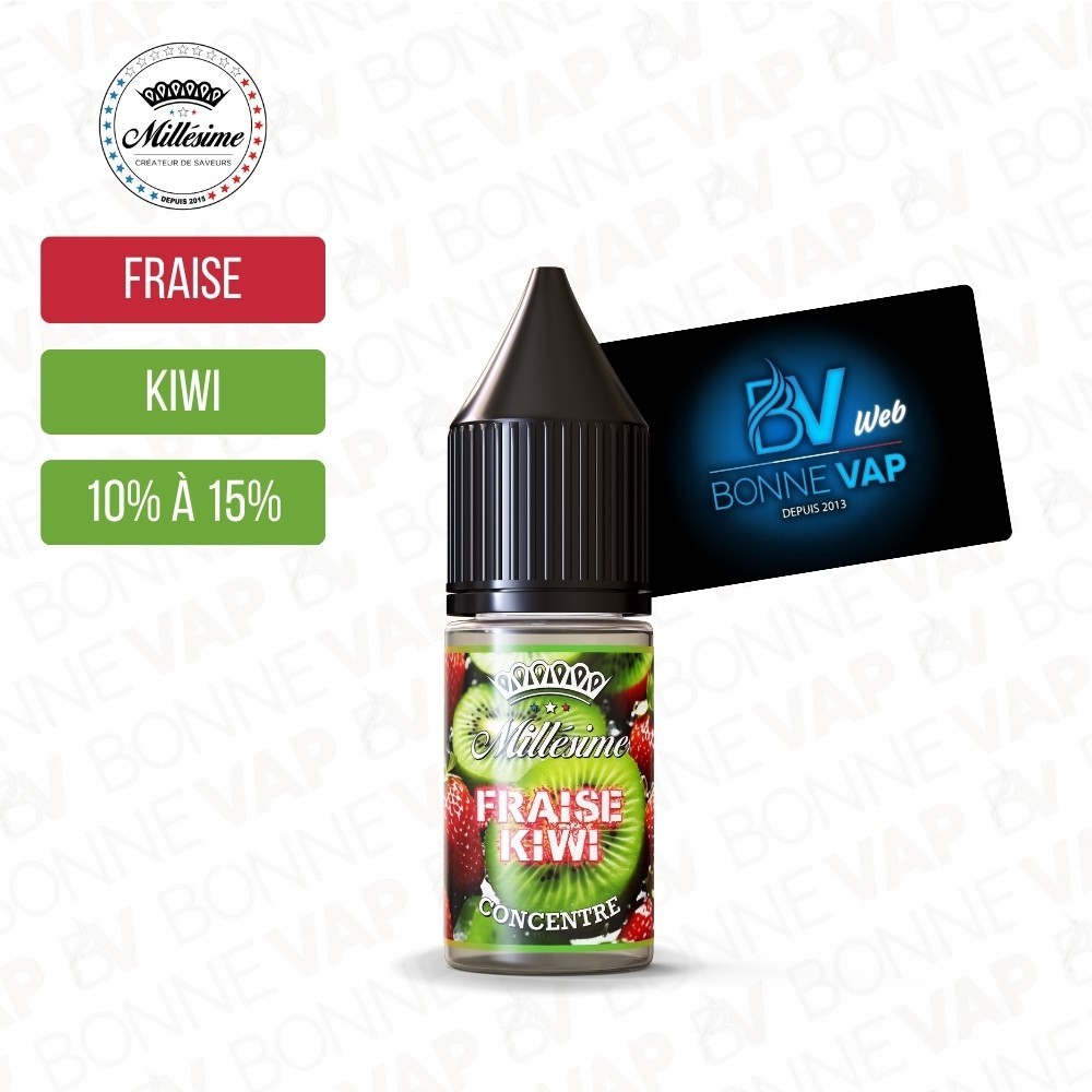 Concentré Fraise Kiwi 10ml - Millésime