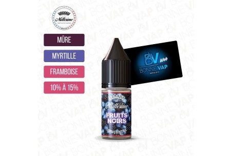Concentré Fruits Noirs 10ml - Millésime
