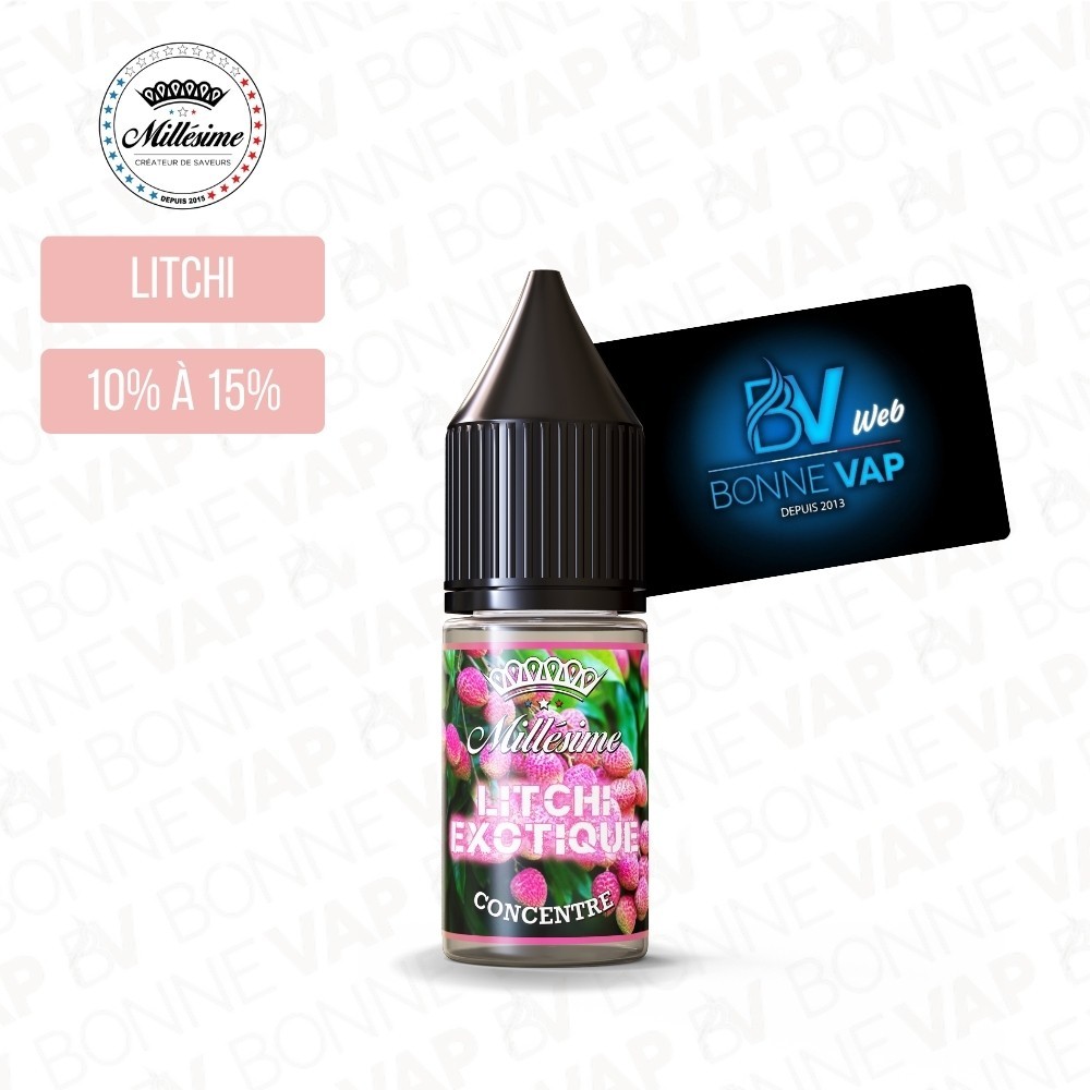 Concentré Litchi Exotique 10ml - Millésime