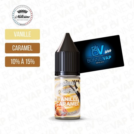 Concentré Vanille Caramel 10ml - Millésime
