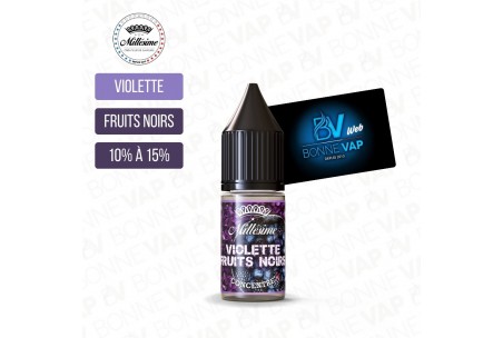Concentré Violette Fruits Noirs 10ml - Millésime