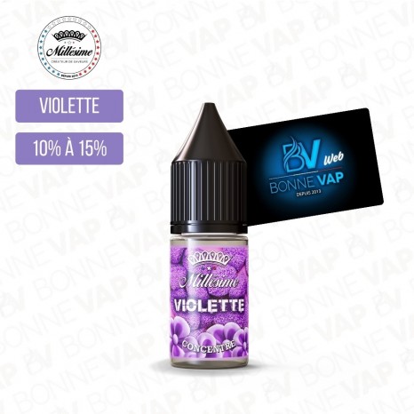 Concentré Violette 10ml - Millésime