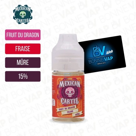 Concentré Fruit du Dragon Fraise Mûre 30ml - Mexican Cartel