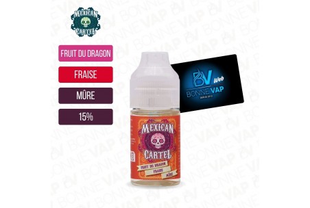 Concentré Fruit du Dragon Fraise Mûre 30ml - Mexican Cartel