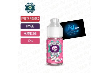 Concentré Fruits Rouges Cassis Framboise 30ml - Mexican Cartel