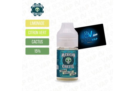 Concentré Limonade Citron Vert Cactus 30ml - Mexican Cartel