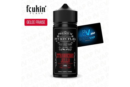 Strawberry Jello 100ml - Fuckin' Flava