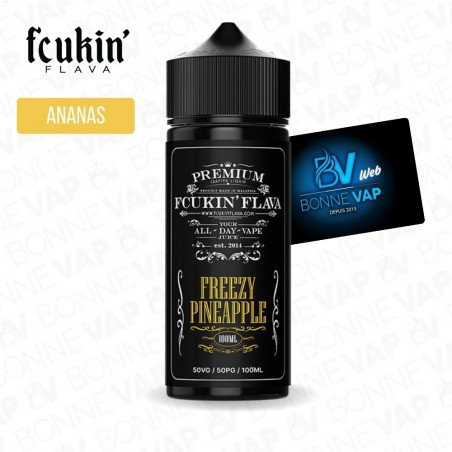 Freezy Pineapple 100ml - Fcukin' Flava