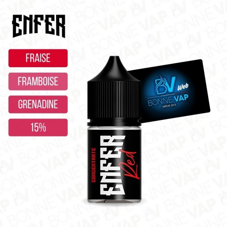 Concentré Red 30ml - Enfer
