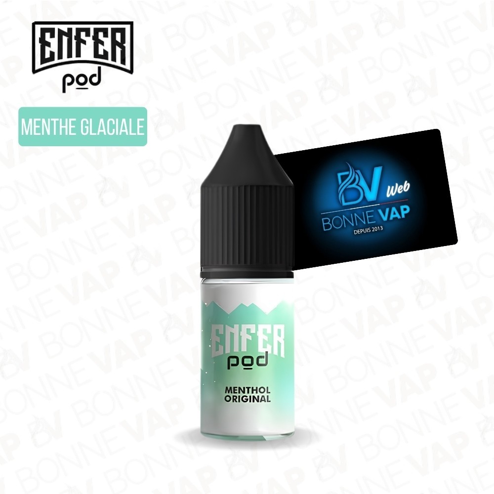 Menthol Original 10ml Sels - Enfer Pod