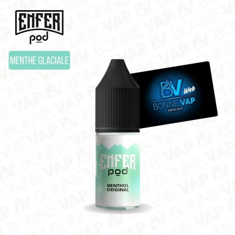 Menthol Original 10ml Sels - Enfer Pod