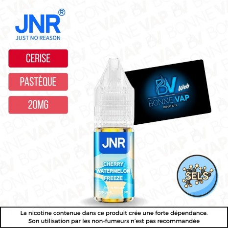 E-liquide Cerise Pastèque Givrée 10ml - JNR