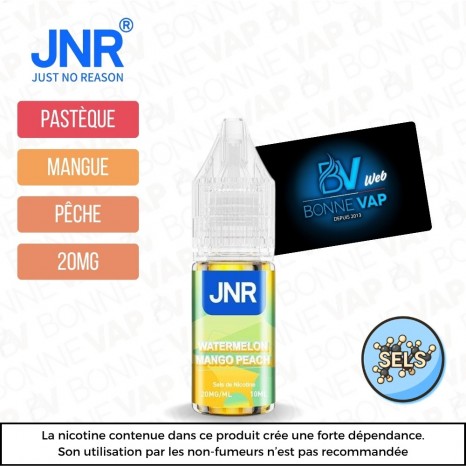 Pasteque Mangue Pêche 10ml - JNR - 20mg