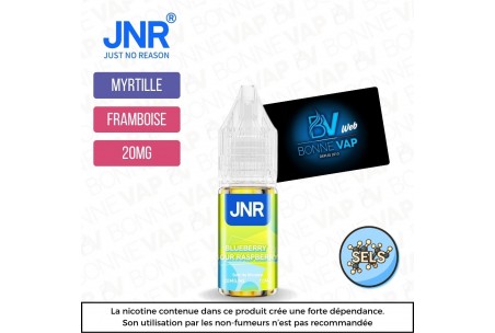 Myrtille Framboise Acidulée 10ml - JNR - 20mg