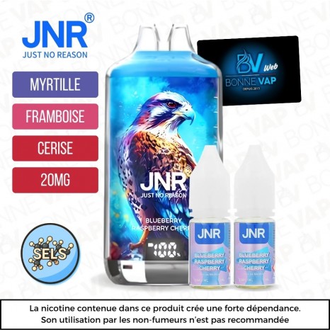 Puff Blueberry Raspberry Cherry - JNR X Falcon - 20mg