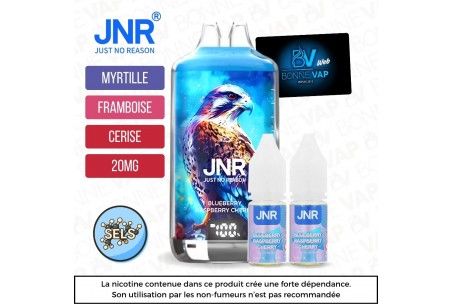 Puff Blueberry Raspberry Cherry - JNR X Falcon - 20mg
